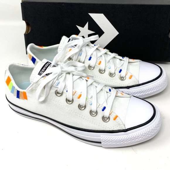 Converse Chuck Taylor AS Canvas Low White Multi W - Picture 7 of 10